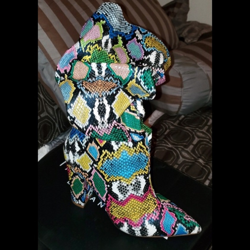 Women’s Multi Colored Cowboy Boots